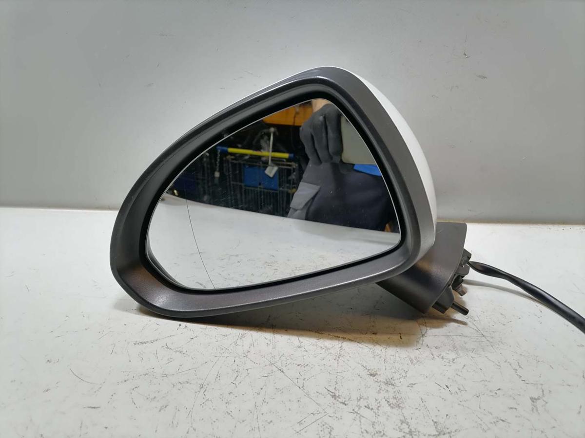 Opel Corsa D original Außenspiegel links elektrisch Z474 Casablancaweiß BJ09